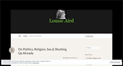 Desktop Screenshot of louiseaird.com